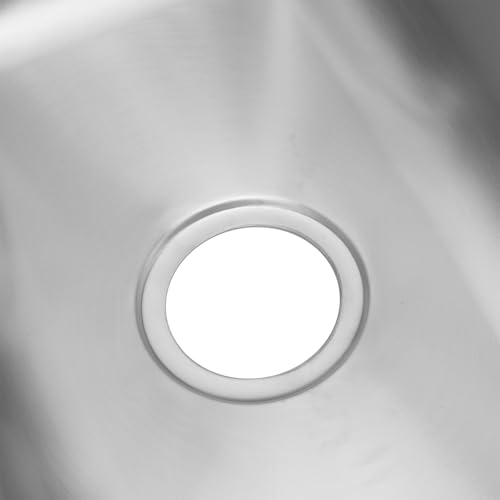 Fregadero de cocina profundo de 250mm lavabo cuadrado para evitar salpicaduras 7