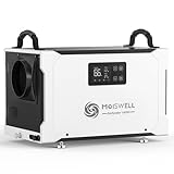 Moiswell 75L Commercial Dehumidifier with Drain Hose for Crawl Spaces, Basements, Industry Water Damage Unit, Large Capacity, Compact, Portable, Auto Defrost, Memory Starting - Image 1