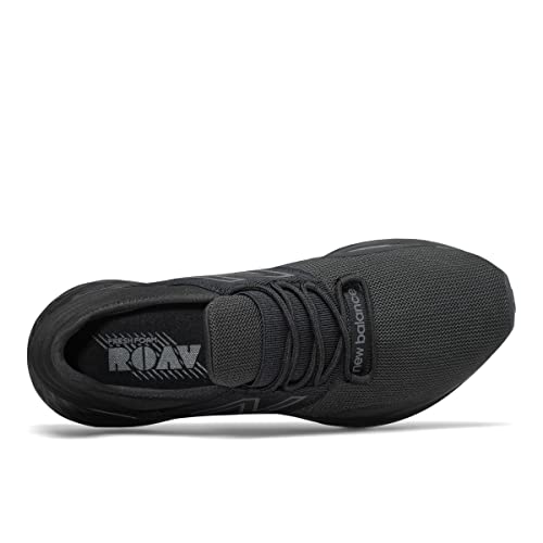 New Balance Men's Fresh Foam Roav V1 Sneaker, Magnet/Black, 9.5