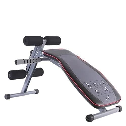 iris fitness 6 in 1 multifunctional and adjustable green apple six power workout flat bench - max load 120 kg