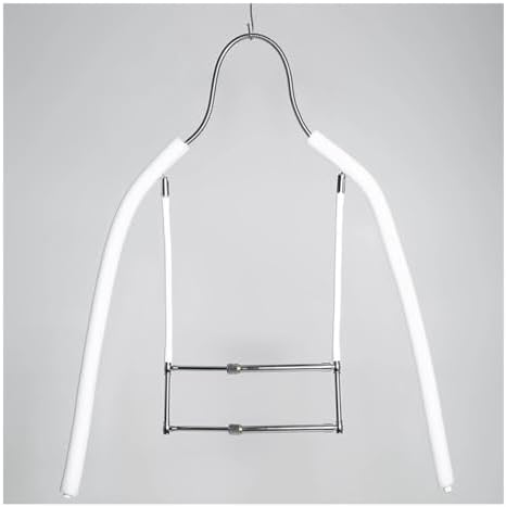 Large Adjustable Dress Form Mannequin with Invisible Hanger for Clothing Photography, Metal Posing Rack for Jackets & Coats Display, Perfect for Tailors & Retailers