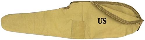 U.S Army WWII Carry Case Canvas Bag for M1 Carbine (KHAKI)