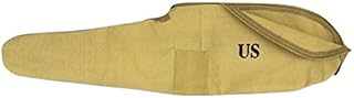 War Equine Militaria U.S Army WWII Carry Case Canvas Bag for M1 Carbine (KHAKI)