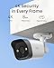 eufy PoE Bullet Security Camera E40, NVR Add On Cam, Requires eufy NVR, 4K UHD, 122° FOV, F1.6 Color Night Vision, 24/7 Recording, Human/Vehicle/Pet AI Detection, Red and Blue Strobe, Plug and Play