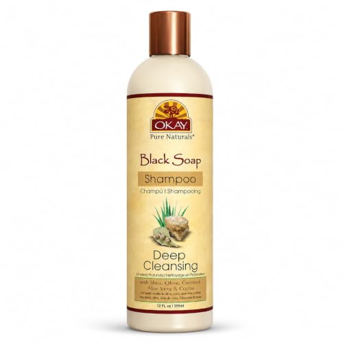 OKAY Black Soap Nourishing Shampoo