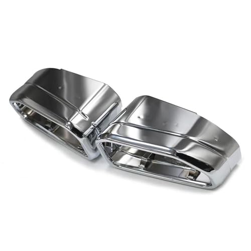 Tuyau d'échappement silencieux avec canule carrée pour X4 LCI G02, réduction des résonances