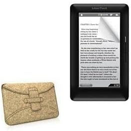 BoxWave Case Compatible with Aluratek Libre Touch eBook Reader - Quorky Pouch, Durable, Lightweight Cork Envelope Sleeve Cover