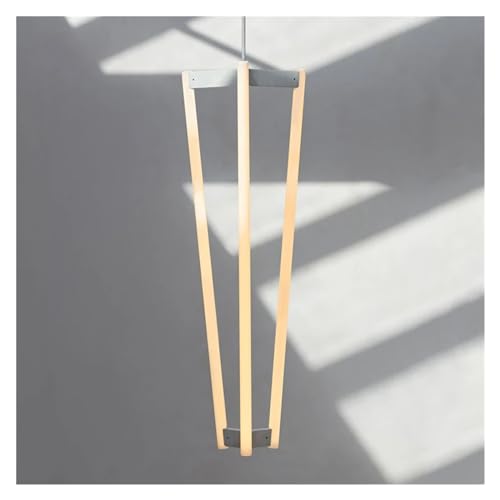 Lustre scandinave LED à hauteur réglable pour illuminer le salon