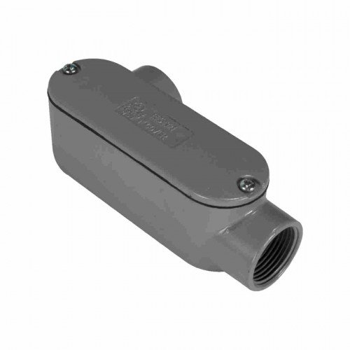 Corps de conduit fileté type Ll LL-250A en aluminium injecté avec couvercle vissé