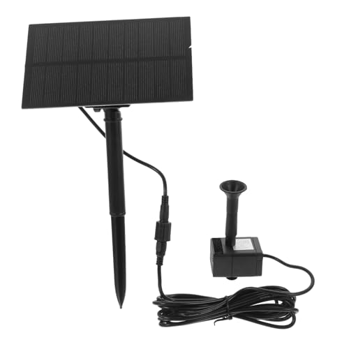 SEWOART Solar Powered Water Fountain Pump for Birdbaths Efficient Solar Panel Easy Installation Multiple Spray Modes Sturdy Design for Outdoor Water Features Landscaping