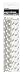 Polka Dot Paper Straws, Silver, 10 Count