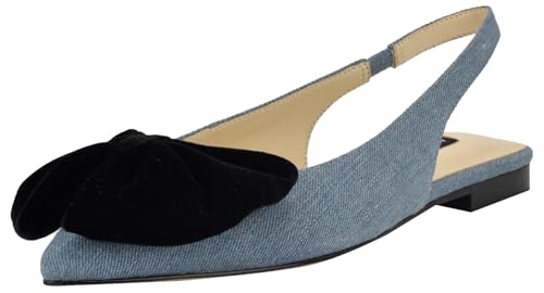 Ballerines Junnie Nine West pour femme en cuir souple