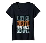 Photo Gallery donna catch drive release recover ---- maglietta con collo a v Photo Gallery donna catch drive release recover ---- maglietta con collo a v