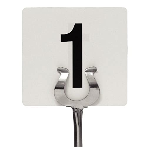 Olympia GC086 Table Numbers 1-25 95X100mm Wedding Pubs Restaurants Cafe Clubs Bar Black