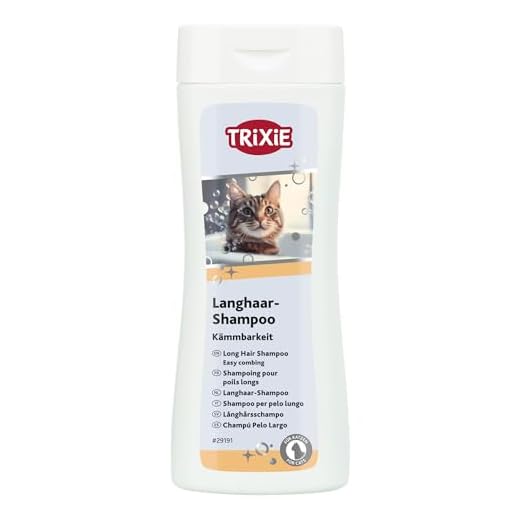 Trixie 29191 Langhaar-Shampoo, Katze, 250 ml