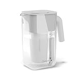 Culligan with ZeroWater Technology 10-Cup Water Filter Pitcher – Includes 5-Stage Advanced Water Filter, IAPMO Certified to Reduce Lead, Total PFAS (Forever Chemicals), Mercury, Fluoride, and Chlorine