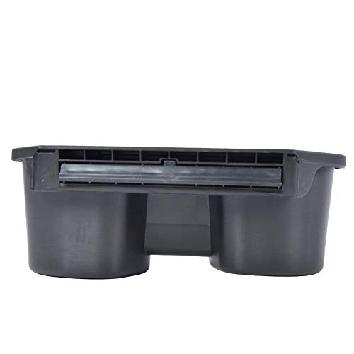 Portavasos para carro, material ABS, negro miniatura 7