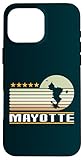 Hülle für iPhone 16 Pro Max Carte de Mayotte 976 - Idée Cadeau Souvenir mahorais