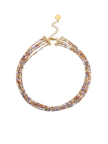 Realizzata in ACCIAIO INOSSIDABILE PLACCATO IN ORO 18 KT. L’acciaio inossidabile è un materiale ideale per chi ama l’acqua, grazie alla sua elevata resistenza alla corrosione. I nostri gioielli hanno una garanzia di 3 anni dalla consegna, perché il nostro obiettivo principale è che rimangano sempre come il primo giorno.