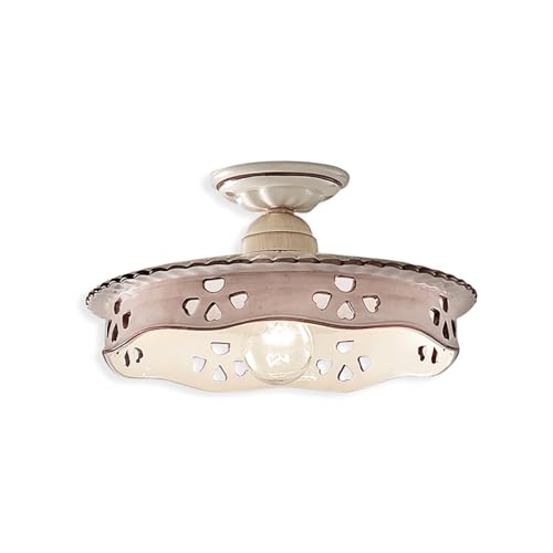 Plafonnier ALESSANDRIA C536-FMA lustre vintage pour salon et cuisine