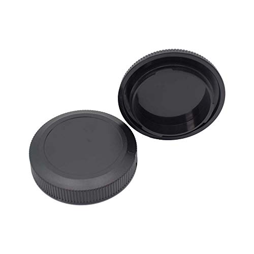 Body Cap & Rear Lens Cap Cover For Canon Eos R6 Eos R5 Eos R Eos Rp Eos R3 Eos R7 Eos R10 Eos R6 Mark Ii More Canon Rf Mount And Lens Accessories With Hot Shoe Cover #TOP1