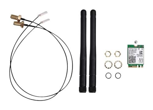 AIW-166K1, Wireless 6E AX210 802.11ax (no Vpro) + BT 5.2 M.2 2230 A-E Key Module con cables y kit de antenas