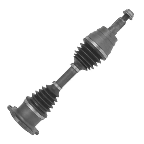 Image of Detroit Axle - Pair Front CV Axles for Chevrolet Silverado GMC Sierra 2500 3500 HD Avalanche Suburban Yukon XL 2500 Hummer H2, CV Axle Shafts Assembly Replacement