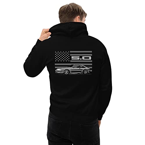 GT 5.0 Foxbody Fox Body American stang Unisex Hoodie3