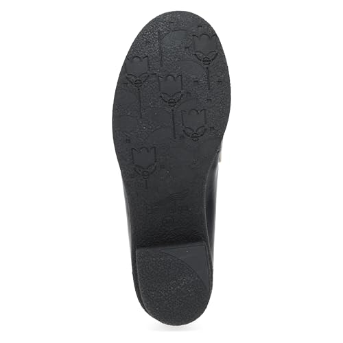 Image of Dansko Danica Heeled Loafer for Women - Waterproof Leather with Rubber Outsole and Leather Stacked Heel for Long-Lasting Style in Any Weather