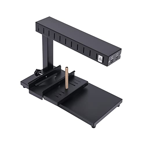 DYNAMI Cheese Melter,Electric Commercial Cheese Machine Melting Warmer,750W 304 Stainless Steel Heating Tube Quick Heating,Adjustable Distance(CM750A)