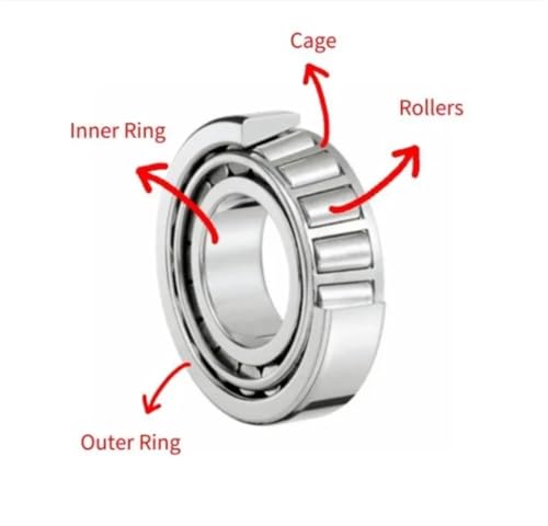 Roulement à rouleaux cylindriques NUP2208 pour arbre moteur de 40mm