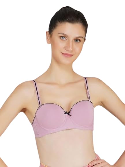 Image of Brachy Women's Poly Cotton Padded Wired Push-Up Bra