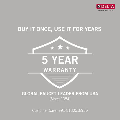 Delta Faucet Pull Down Kitchen Sink Faucet I 5 Year Warranty I Dual Spray Kitchen Faucet I 360° Swivel Spout I Ixa Jive Multi-Function Deck Mount Kitchen Mixer Sink Tap I Matte Black I 91355-BL