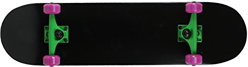 Krown Complete Skateboard Rookie Series Black/Green/Purple 7.75" Wide #TOP1