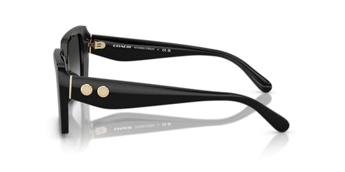 COACH Women's Hc8409u Rivet Universal Fit Square Sunglasses3