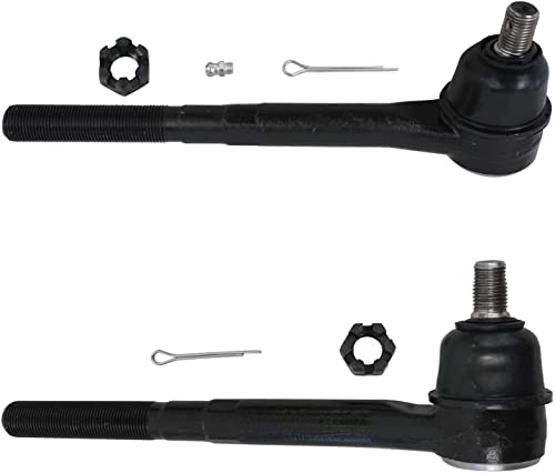 Image of Detroit Axle - 2WD Front End Kit for Ford Expedition F-150 F-250 Lincoln Blackwood Navigator, 2 Upper Control Arms w /Ball Joint 4 Tie Rods 1 Pitman Arm 1 Idler Arm 2 Sleeves Replacement - 10pc Set