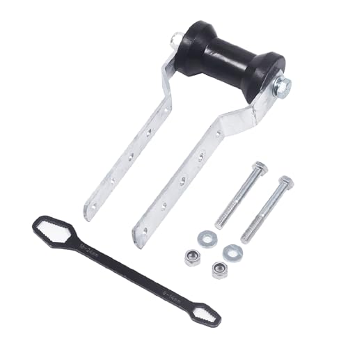 GINROY Boat Trailer Keel Rollers with Brackets,5