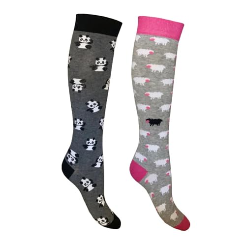 Image of Cotton Knee High Socks for Women Made in Italy, Long Socks for Women (One Size Fits All) Women Dress Socks
