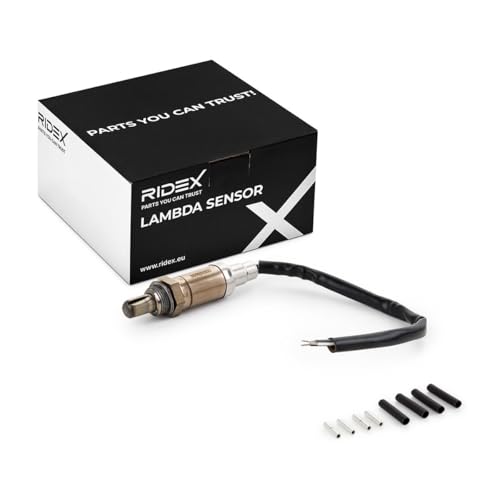 Sonde lambda sans fiche RIDEX régulation échappement Golf 4 avec attache-câbles