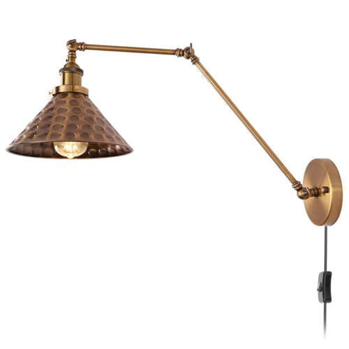 Lampe murale avec prise et interrupteur pour éviter les travaux