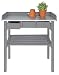 Produktbild Esschert Design Pflanztisch, Gartentisch in grau, ca. 79 cm x 38 cm x 82 cm