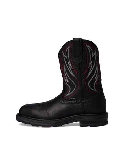 Ariat Mens Sierra 10 Inch Heat Resistant Steel Toe Work/Duty - Brown4