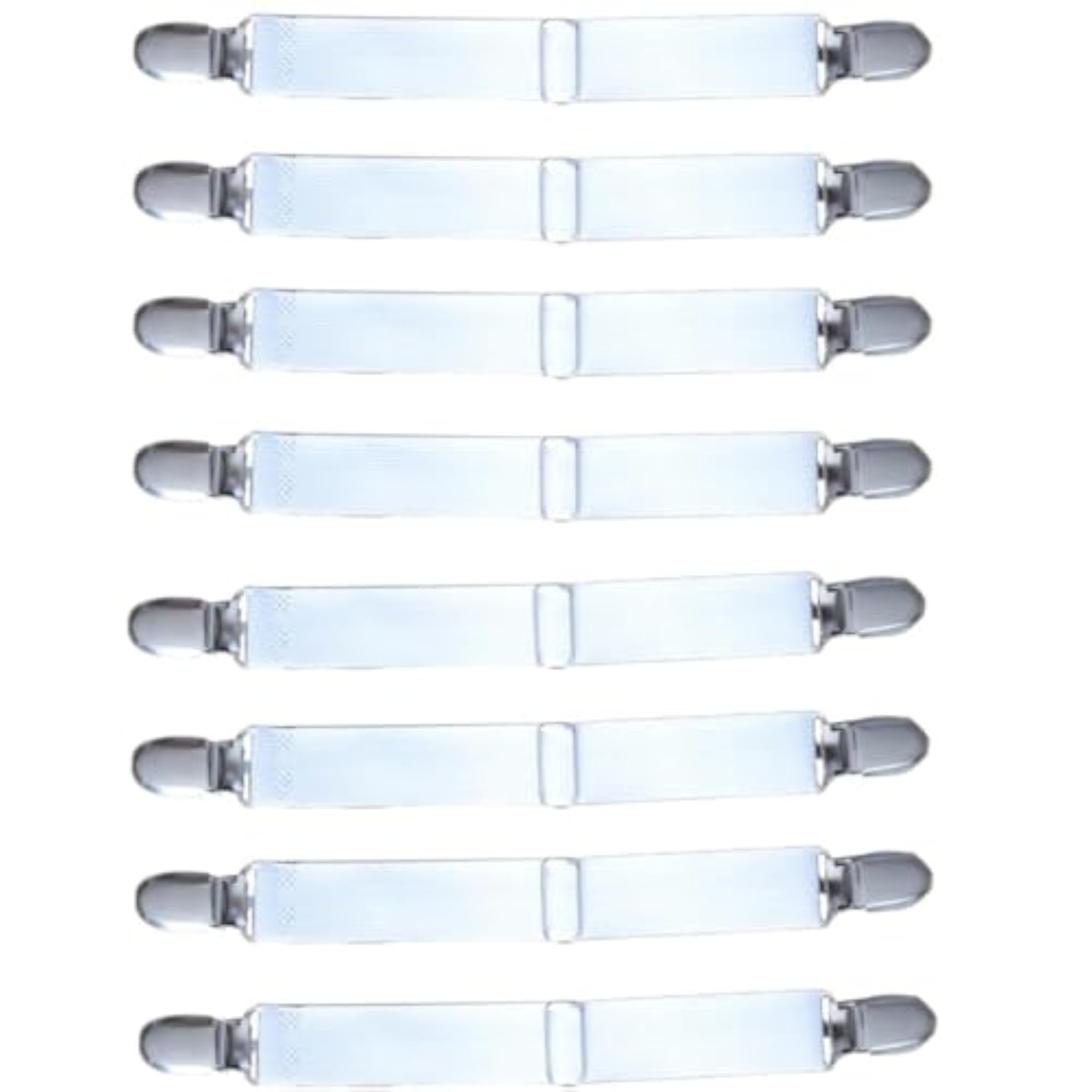 8 Pieces Bed Sheet Grippers Fastener Clips