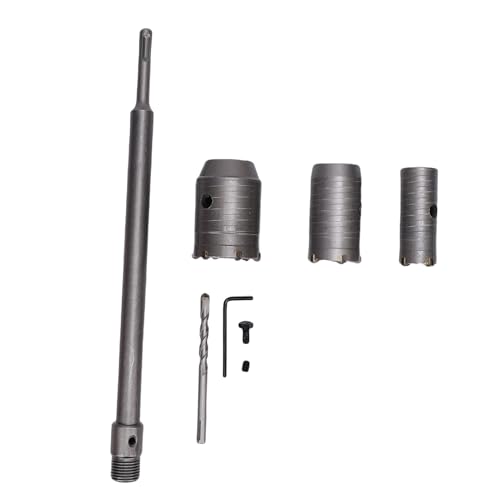 Kit de brocas para concreto FTVOGUE 30,40,50 mm, 4 piezas miniatura 1
