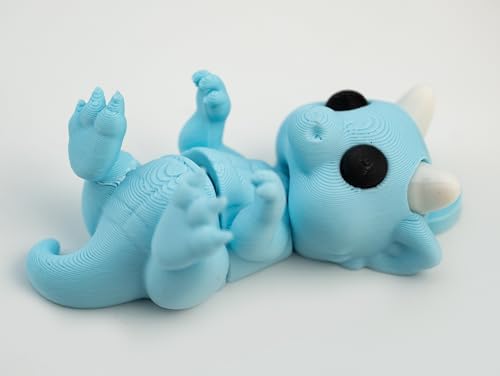 Mini Bebek Ejder Anahtarlık – Hareketli Sevimli Ejderha Figürü - Görsel 3