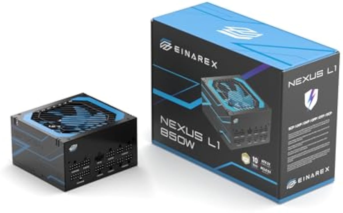 エイナレックス Nexus L1 850W フルモジュラー電源ユニット ATX 3.1