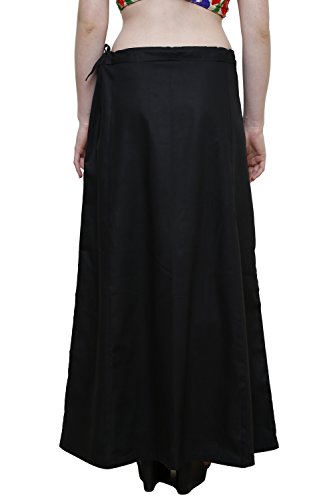 Image of Pistaa combo of 3 Women's Cotton Best Indian Readymade Inskirt Saree petticoats
