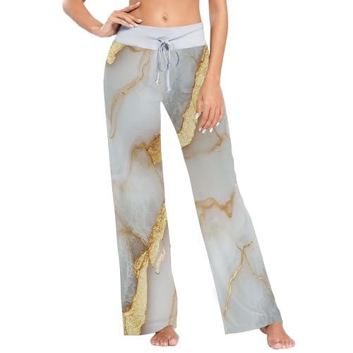 Pantalon de pyjama d'été femme GuoChe taille XS léger en coton pour nuit