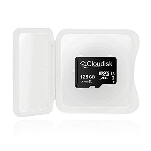 Image of Pack of 2 Micro SD Card 128GB Flash Memory Card Micro SDXC with SD Adapter and Card Reader, C10, A2, U3, UHS-I (128 GB)