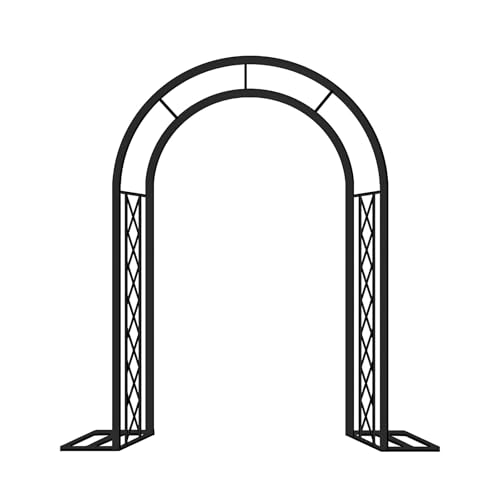 Tonnelle arche de jardin pour plantes grimpantes et rosiers dans l'arrière-cour